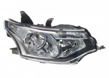 Правая фара (под корректор) DEPO Mitsubishi Outlander  GF (2012-2014) дорестайлинг