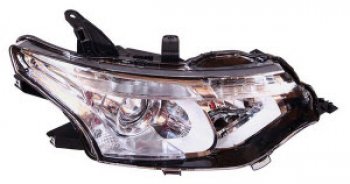 Правая фара (с электрокорректором, ксенон) BODYPARTS Mitsubishi Outlander  GF (2012-2014) дорестайлинг