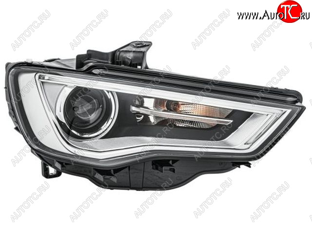 28 499 р. Правая фара (c электрокорректором) DEPO  Audi A3 ( 8VA хэтчбэк 5 дв.,  8V1) (2012-2016) дорестайлинг, хэтчбэк 3 дв. дорестайлинг (ксенон)  с доставкой в г. Пермь