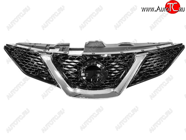 3 899 р. QASHQAI (ШИРОКАЯ, ДЛЯ КИТАЯ! См ФОТО ) РЕШЕТКА РАДИАТОРА (Китай) BODYPARTS nnqas14-100  с доставкой в г. Пермь
