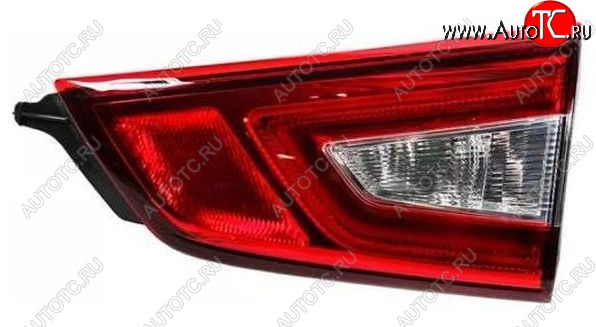 5 849 р. Правый фонарь (внутренний, диодный) DEPO Nissan Qashqai 2 J11 дорестайлинг (2013-2019)  с доставкой в г. Пермь
