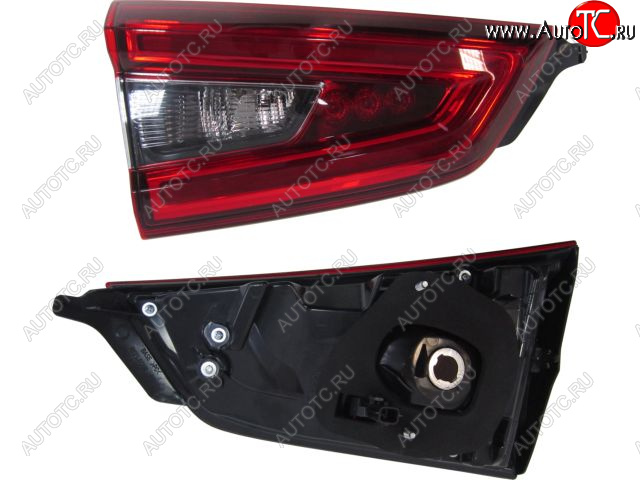 5 449 р. Левый фонарь (внутренний, диодный) BODYPARTS  Nissan Qashqai  2 (2017-2022) J11 рестайлинг  с доставкой в г. Пермь