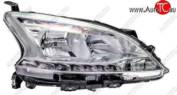 21 649 р. Правая фара (диодная) DEPO Nissan Sentra 7 B17 (2014-2017)  с доставкой в г. Пермь