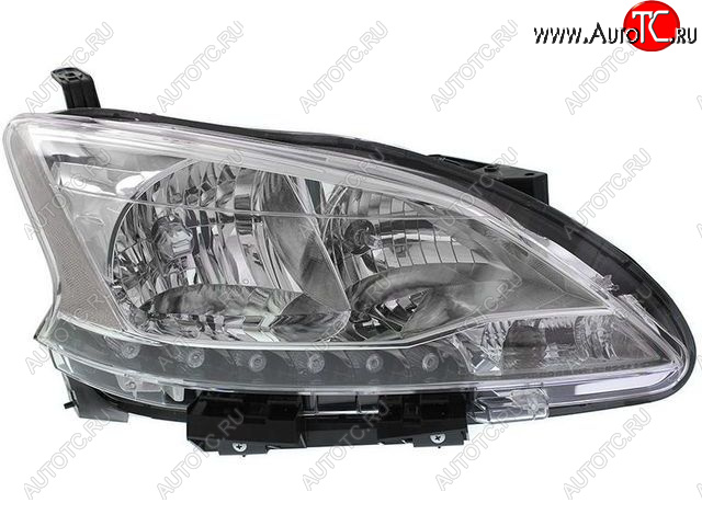 8 399 р. Правая фара (диодная) BODYPARTS Nissan Sentra 7 B17 (2014-2017)  с доставкой в г. Пермь