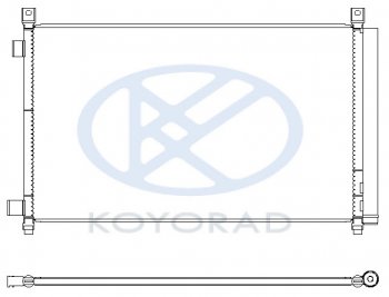 13 999 р. X-TRAIL КОНДЕНСАТОР КОНДИЦ 2.5 (KOYO) KOYORAD nnxtr15-930  с доставкой в г. Пермь. Увеличить фотографию 1