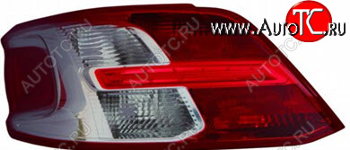 4 399 р. Левый фонарь DEPO Peugeot 301 (2012-2017)  с доставкой в г. Пермь