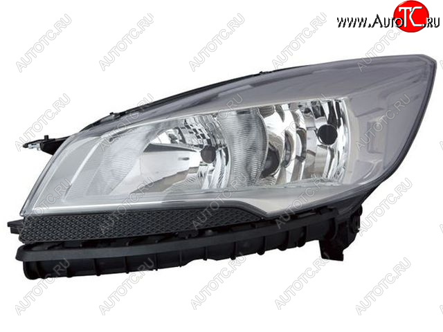 12 649 р. Левая фара (c электрокорректором) DEPO  Ford Kuga  2 (2013-2016) дорестайлинг  с доставкой в г. Пермь