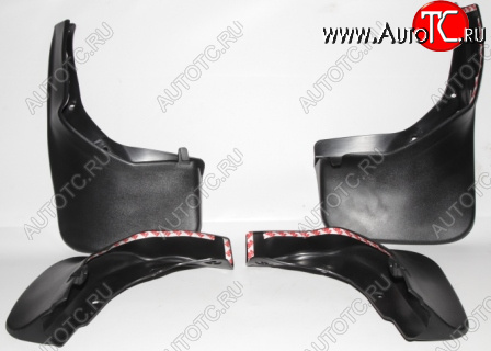 1 059 р. KUGA БРЫЗГОВИК ПЕРЕДН КРЫЛА Л+П (КОМПЛЕКТ) + ЗАДН (4 шт) (Китай) BODYPARTS fdkug13-310-n  с доставкой в г. Пермь
