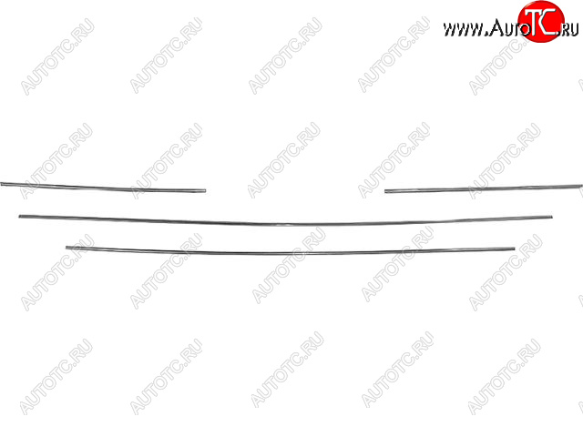 829 р. 408 МОЛДИНГ РЕШЕТКИ БАМПЕРА (4 шт) ХРОМ (Китай) BODYPARTS pg40812-1d0  с доставкой в г. Пермь