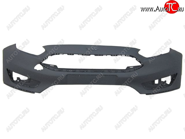 3 599 р. Передний бампер BODYPARTS Ford Focus 3 седан рестайлинг (2014-2019) (неокрашенный)  с доставкой в г. Пермь