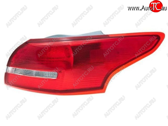 3 399 р. Правый фонарь DEPO Ford Focus 3 седан рестайлинг (2014-2019)  с доставкой в г. Пермь