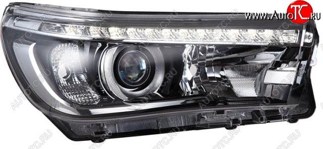 36 199 р. Правая фара (под корректор, диодная) BodyParts Toyota Hilux AN120 1-ый рестайлинг (2017-2020)  с доставкой в г. Пермь