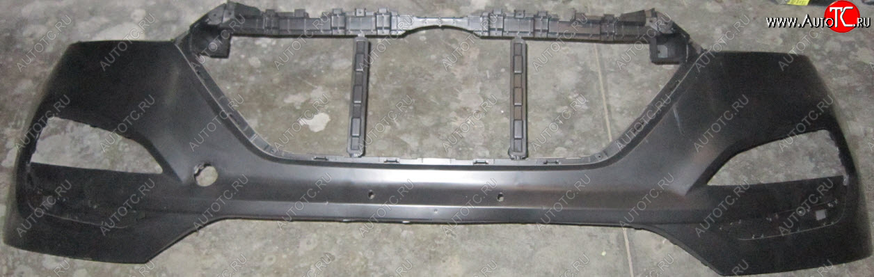 4 399 р. TUCSON (СМ ФОТО) БАМПЕР ПЕРЕДН ВЕРХН (Китай) БЕЗ ОТВ П DRL( ХОД. ОГНИ) BODYPARTS hntun15-160  с доставкой в г. Пермь