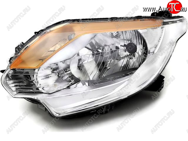 11 199 р. Левая фара (под корректор) DEPO  Mitsubishi L200  5 KK,KL (2015-2019) дорестайлинг  с доставкой в г. Пермь