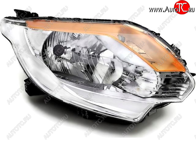 11 199 р. Правая фара (под корректор) DEPO Mitsubishi L200 5 KK,KL дорестайлинг (2015-2019)  с доставкой в г. Пермь