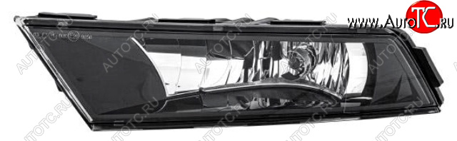 5 299 р. Правая противотуманная фара DEPO Skoda Superb B8 (3V) лифтбэк дорестайлинг (2015-2019)  с доставкой в г. Пермь