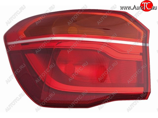 8 499 р. Левый фонарь DEPO BMW X1 F48 дорестайлинг (2015-2019)  с доставкой в г. Пермь
