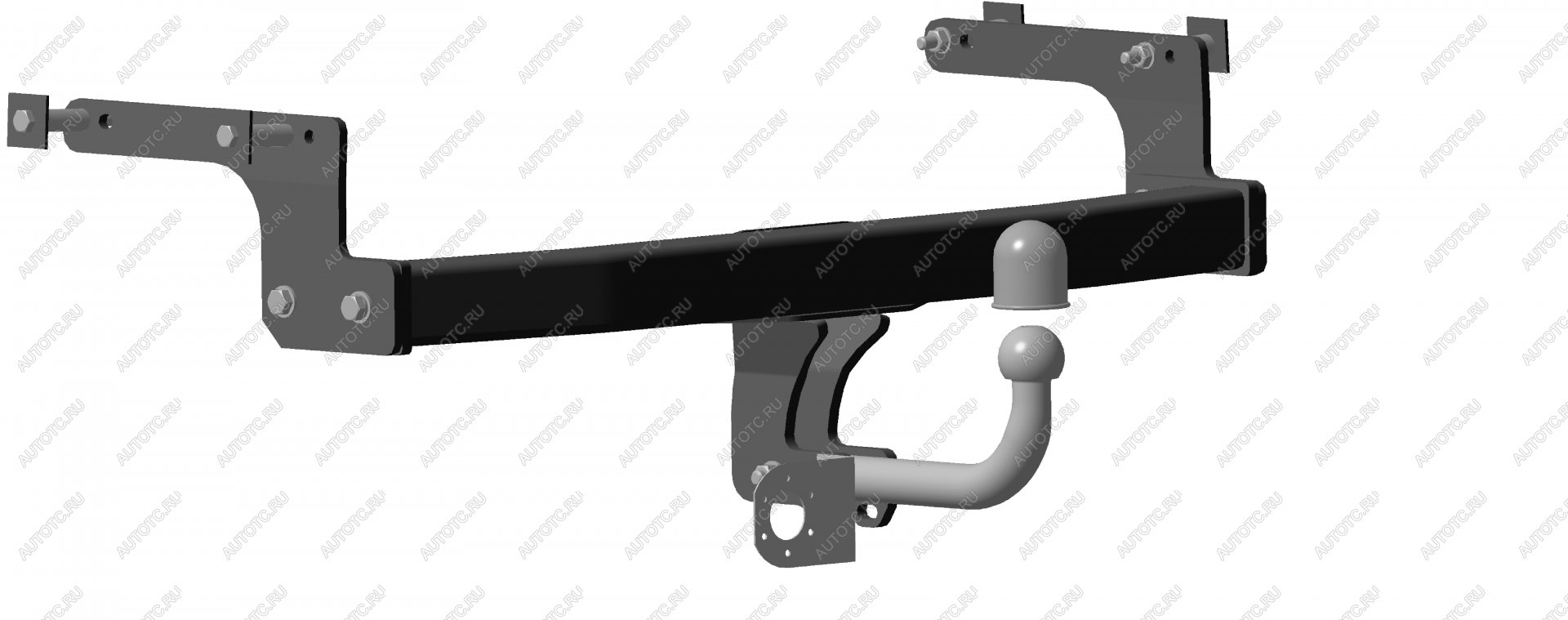 12 949 р. Фаркоп (только привод 4х4) Bosal-Oris Renault Duster HM рестайлинг (2021-2024) (стальной, шар A (F20))  с доставкой в г. Пермь