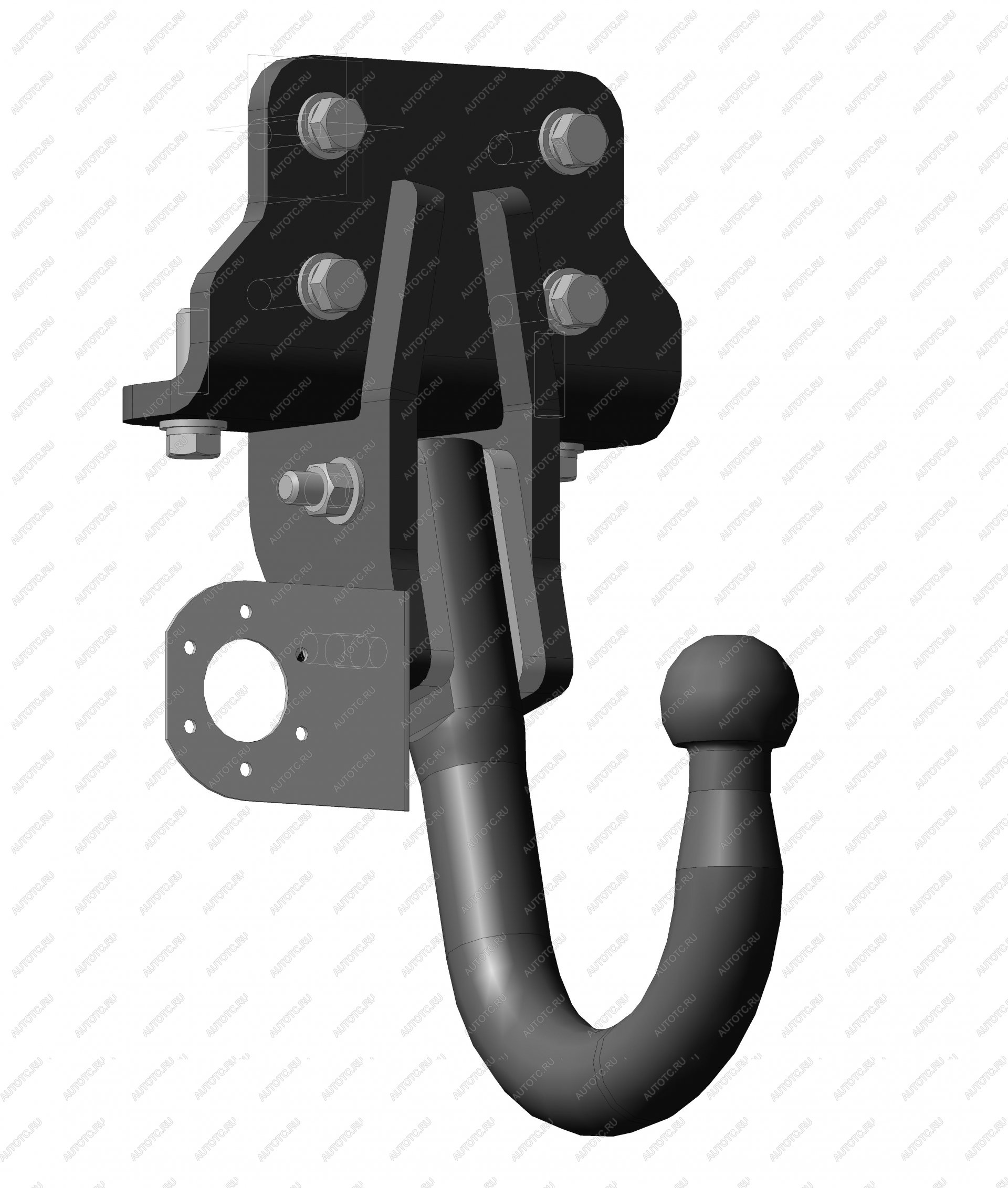 12 749 р. ТСУ на ам LEXUS GX SUV 2010-2014 TOYOTA Land Cruiser Prado SUV 2002-2009, 2010- без электрики  Лексус GХ Oris 3095-a  с доставкой в г. Пермь