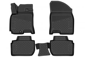 Коврики 3D в салон подходят для BAIC U5 2023-, 4шт. (полиуретан)  Ю5 Element element3dan0473210k
