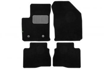 4 899 р. Коврики в салон Klever Standard KAIYI E5 2022- сед., 4шт. (текстиль)  Каию Е5 Klever klever0212400101210kh  с доставкой в г. Пермь. Увеличить фотографию 1