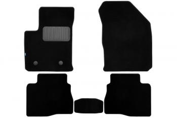 9 549 р. Коврики в салон Klever Premium KAIYI E5 2022- сед., 5шт. (текстиль)  Каию Е5 Klever klever0312400122110kh  с доставкой в г. Пермь. Увеличить фотографию 1