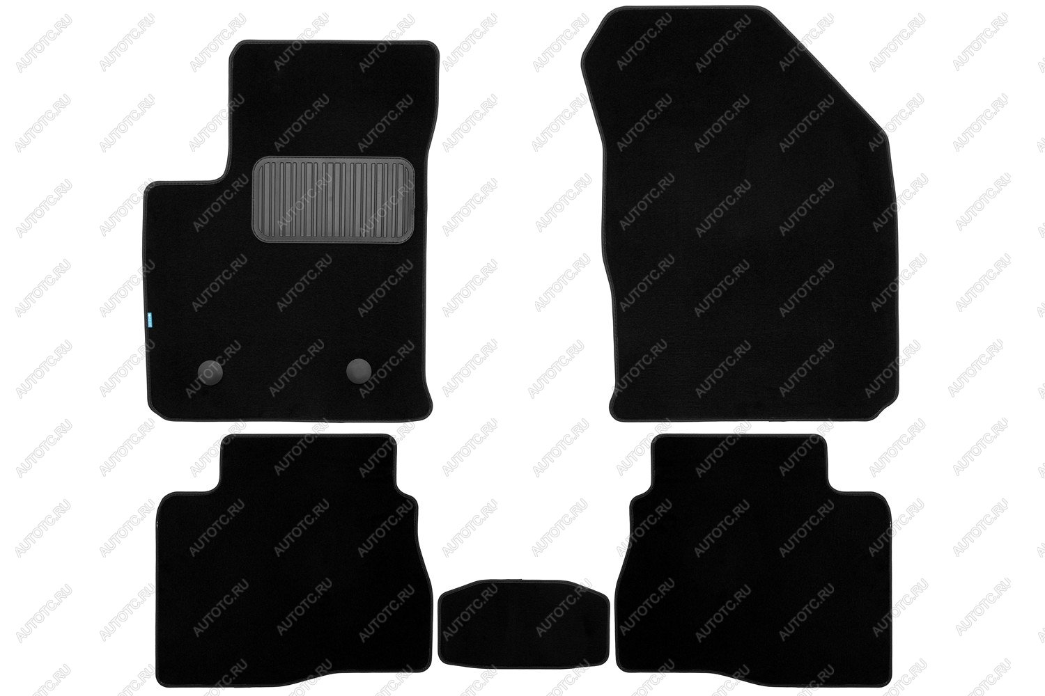 9 549 р. Коврики в салон Klever Premium KAIYI E5 2022- сед., 5шт. (текстиль)  Каию Е5 Klever klever0312400122110kh  с доставкой в г. Пермь