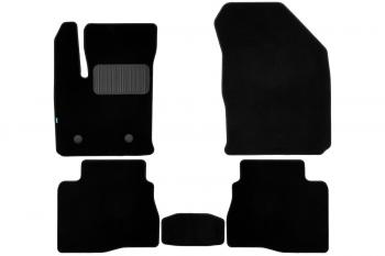 4 899 р. Коврики в салон Klever Premium KAIYI E5 2022- сед., 5шт. (текстиль)  Каию Е5 Klever klever0512400122110kh  с доставкой в г. Пермь. Увеличить фотографию 1