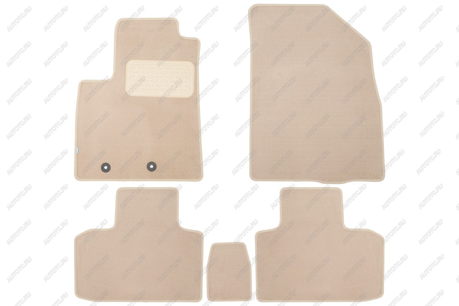 4 499 р. Коврики в салон Klever Premium DONG FENG Shine MAX 2022- сед., 5шт. (текстиль, бежевые)  Донг Фенг Шайн Макс  ДонгФенг Шайн Макс Klever klever0409600822112kh  с доставкой в г. Пермь