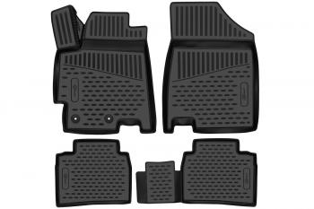 5 399 р. Коврики 3D в салон подходят для JAC J7 (I) 2020-, 4шт. (ПУ, повышенная износостойкость)  Джак Джей 7 FORMAT format.3da66481210k  с доставкой в г. Пермь. Увеличить фотографию 1