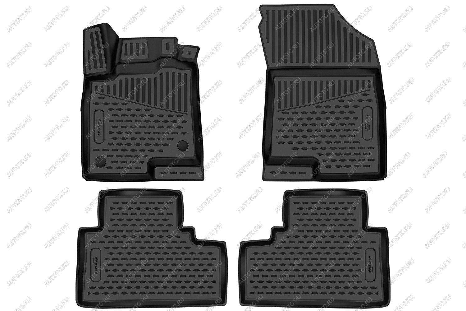 5 399 р. Коврики 3D в салон подходят для HAVAL Jolion, 2021-, 2WD, 4шт. (ПУ, повышенная износостойкость)  Хавал Джолион FORMAT format.3dan0015210k  с доставкой в г. Пермь