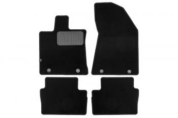 2 799 р. Коврики в салон Klever Standard GEELY Emgrand SS11 2023- седан, 4шт. (текстиль)  Джили Эмгранд 7 CC11 Klever klever0207503101210kh  с доставкой в г. Пермь. Увеличить фотографию 1