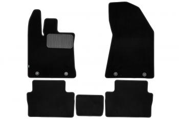 9 549 р. Коврики в салон Klever Premium GEELY Emgrand SS11 2023- седан, 5шт. (текстиль)  Джили Эмгранд 7 CC11 Klever klever0507503122110kh  с доставкой в г. Пермь. Увеличить фотографию 1