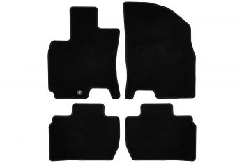 2 499 р. Коврики в салон Klever Econom BAIC U5 2023-, сед., 4шт (текстиль)  Ю5  БАИК Ю5 Klever klever0112500101200k  с доставкой в г. Пермь. Увеличить фотографию 1