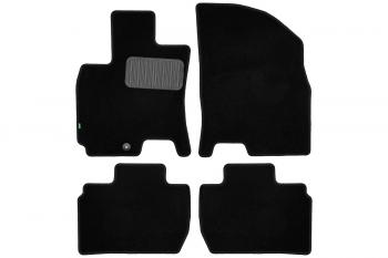 2 759 р. Коврики в салон Klever Standard BAIC U5 2023-, сед., 4шт. (текстиль)  Ю5  БАИК Ю5 Klever klever0212500101210kh  с доставкой в г. Пермь. Увеличить фотографию 1