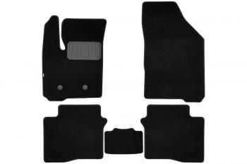 4 949 р. Коврики в салон Klever Premium OMODA S5 2023- сед., 5шт. (текстиль)  Омода С5 Klever klever0512000222110kh  с доставкой в г. Пермь. Увеличить фотографию 1