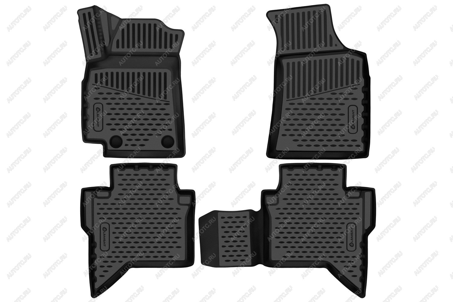 2 699 р. Коврики 3D в салон подходят для JAC T6 2015-, 4шт. (полиуретан)  Джак Т6 Element element3da15115210k  с доставкой в г. Пермь