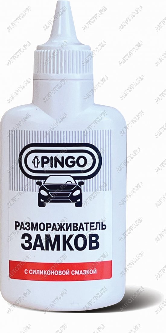 399 р. Размораживатель замков с силиконовой смазкой, флакон 60 мл. Pingo 75021-0  с доставкой в г. Пермь