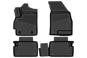 2 799 р. Коврики 3D в салон подходят для KAIYI X3, X3 PRO 2023 - 4шт. (полиуретан)  Каию Икс 3 Element element3dan0601210k  с доставкой в г. Пермь. Увеличить фотографию 1