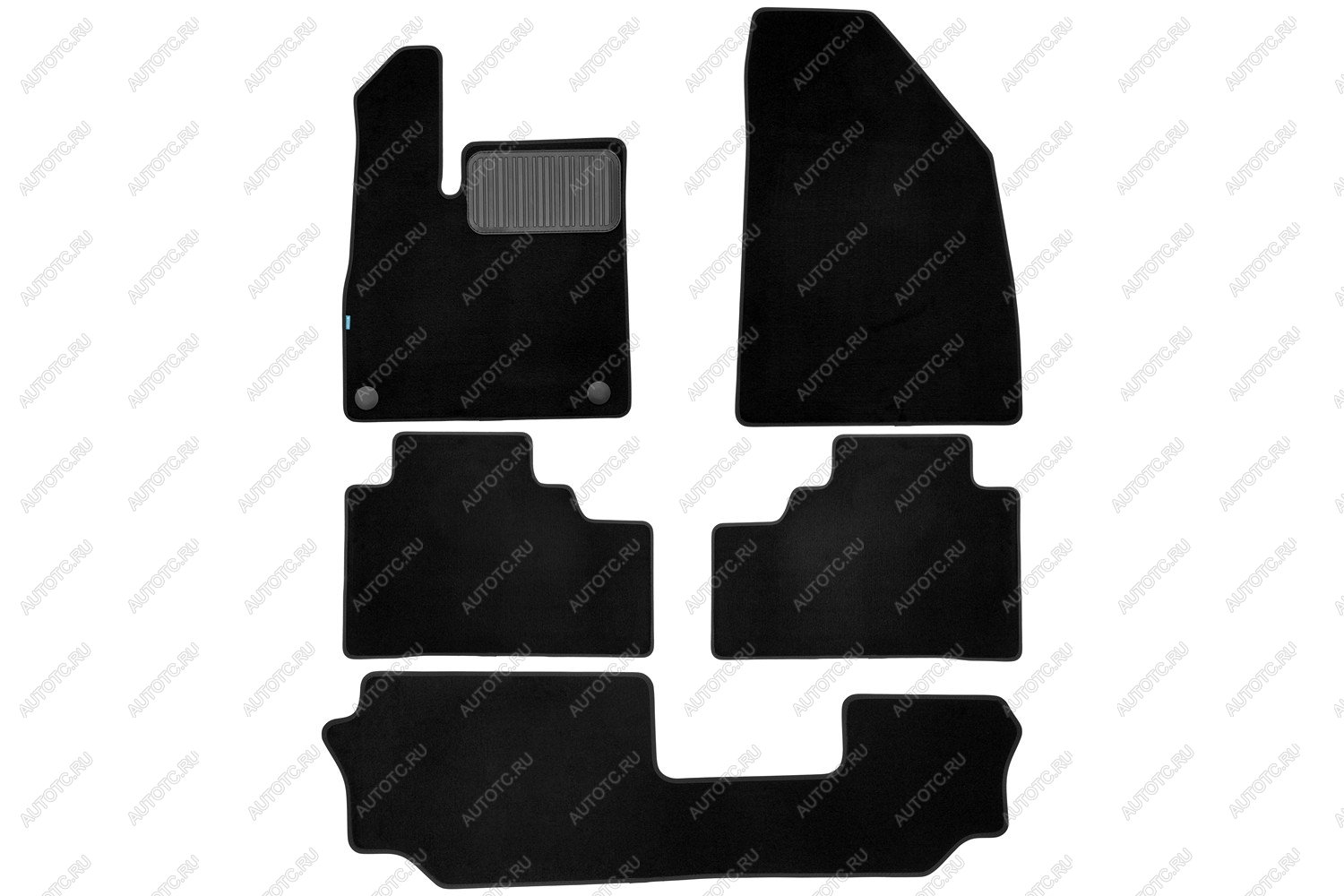 9 549 р. Коврики в салон Klever Premium GAC GS8 2021-, внед., 5шт. (текстиль)   Джак  Гак ГС8 Klever klever0510500222110kh  с доставкой в г. Пермь