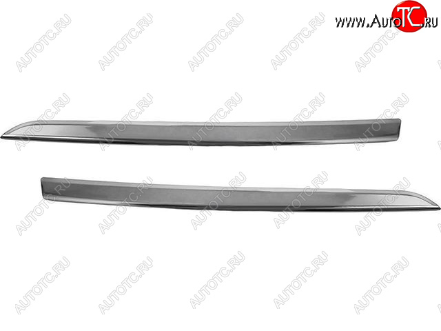 1 549 р. LOGAN (SANDERO) МОЛДИНГ РЕШЕТКИ РАДИАТОРА Л+П (КОМПЛЕКТ) ХРОМ (Китай) BodyParts rnlog14-121-n  с доставкой в г. Пермь