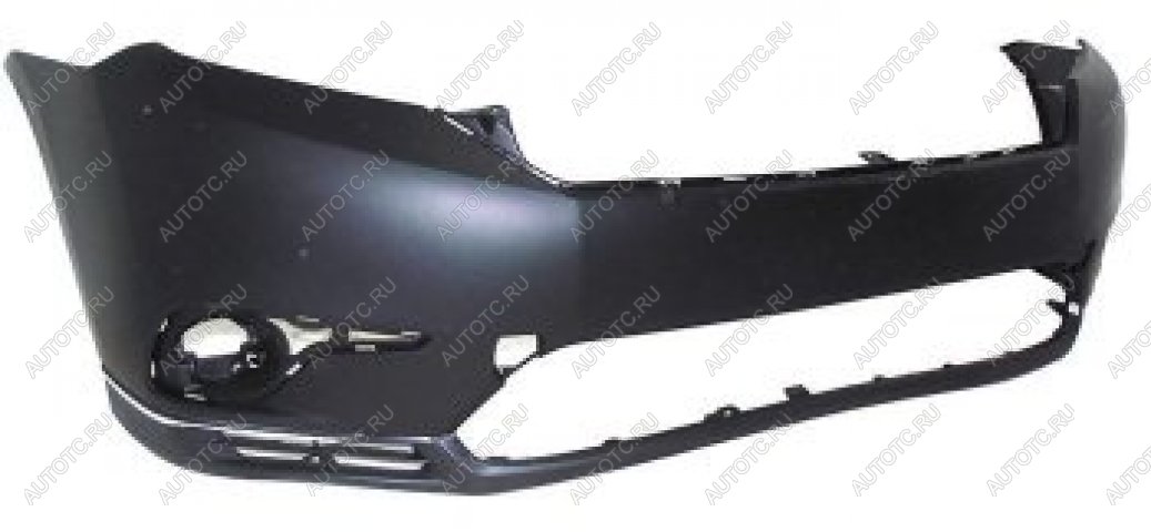 4 949 р. Передний бампер BodyParts Toyota Highlander XU40 рестайлинг (2010-2013) (неокрашенный)  с доставкой в г. Пермь