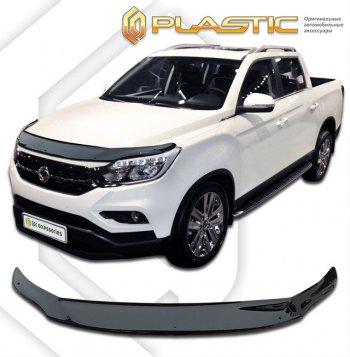 Дефлектор капота CA-Plastic SSANGYONG Rexton Sports  Q200 (2018-2021)