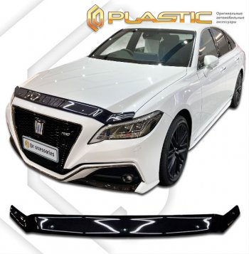 Дефлектор капота (правый руль) CA-Plastic Toyota Crown  S220 (2017-2022)