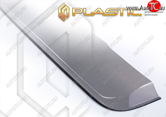 2 079 р. Ветровик люка (84 см.) Шелкография черная CA Plastic на JAC JS4 I поколение, джип/suv 5 дв.,  2022 - н. в.  с доставкой в г. Пермь