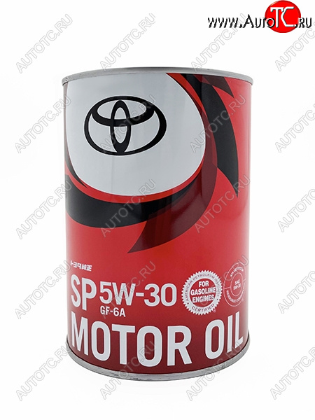 1 699 р. Масло моторное TOYOTA (металлическая канистра ) 5W-30 SPGF-6A 1Л (Япония) TOYOTA 08880-13706  с доставкой в г. Пермь