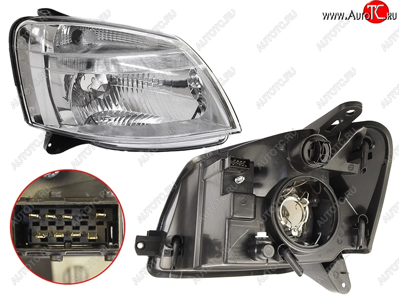 8 799 р. Фара Citroen Berlingo 02-12  Peugeot Partner 02-12  Partner Origin 08-11  Partner Tepee 02-08 (Сп TYC 20-A461-05-2B  с доставкой в г. Пермь