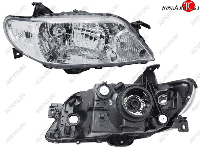 5 899 р. Фара MAZDA FAMILIA323 02-04 RH (Евросвет) DEPO 216-1144R-LD-E  с доставкой в г. Пермь