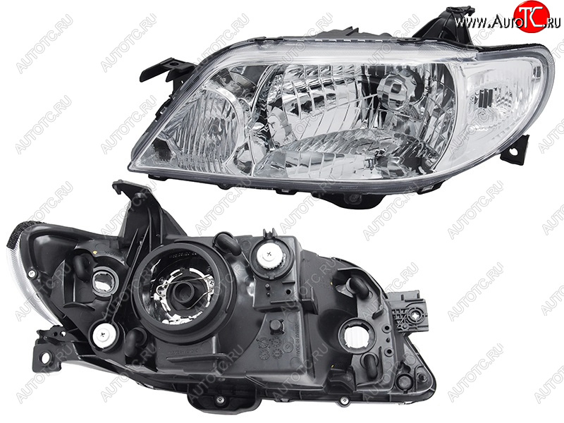 5 899 р. Фара MAZDA FAMILIA323 02-04 LH (Евросвет)                                                           DEPO 216-1144L-LD-E  с доставкой в г. Пермь