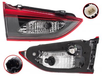 9 699 р. Фонарь в крышку багажника MAZDA 6ATENZA 15-17 LH LED 4D TYC 17-5600-00-1N  с доставкой в г. Пермь. Увеличить фотографию 2